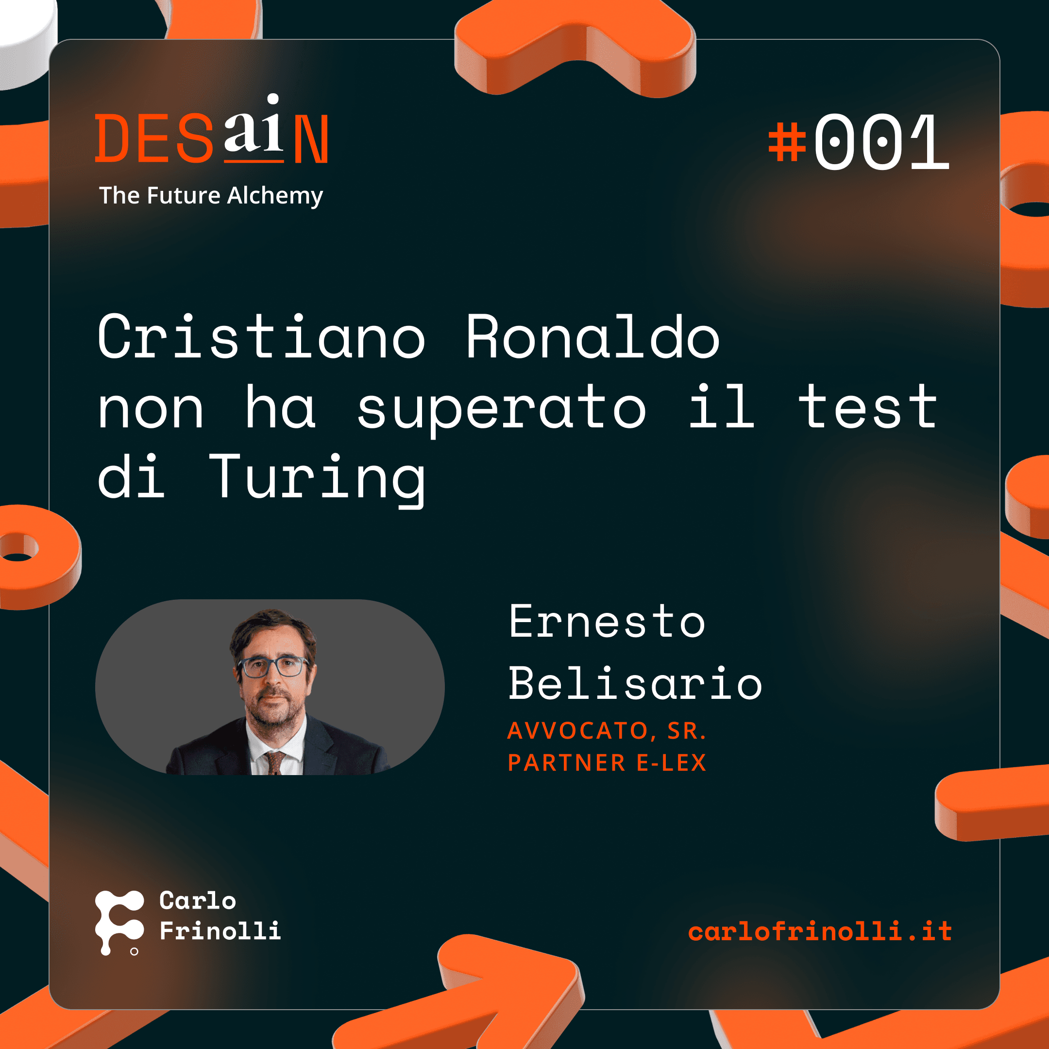 Ernesto Belisario - 001 - Cristiano Ronaldo non ha Superato il test di Turing